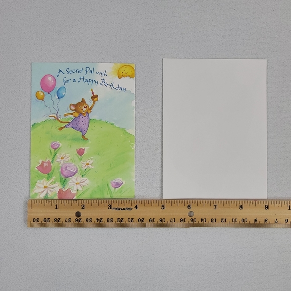 Lot Of Vtg Secret Pal Greeting Cards With Envelopes - Picture 8 of 12